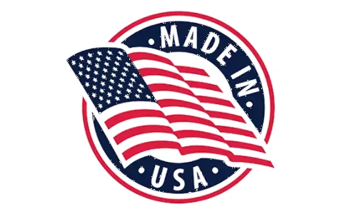 DentaBiome made in USA manufacturing badge